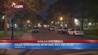 Man dead after shooting on Bagnall Road in Norfolk