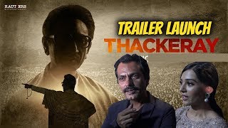 Exclusive Interview of Nawazuddin Siddiqui and Amrita Rao at Thackeray Trailer Launch