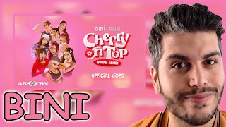 BINI | 'Cherry On Top' (BiniMo Remix feat. AGNEZ MO) Official Video REACTION