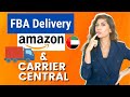 Amazon Warehouse UAE | FBA Delivery using Amazon Carrier Central and How to Ship to Amazon