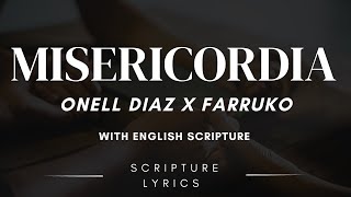 Onell Diaz, Farruko - Misericordia | Lyric Bible Verses