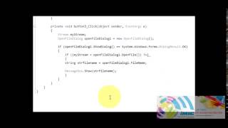 Csharp Tutorial 25  Open File text into Textbox or richTextBox in Csharp