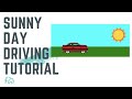 HTML & CSS TUTORIAL | Create a Sunny Day Driving Animation | Easy Coding Project