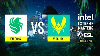 Falcons vs. Vitality - IEM Rio 2026 - Group A
