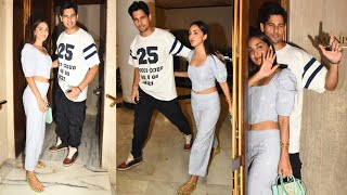 Siddharth Malhotra \u0026 Kiara Advani Arrived at Manish Malhotra House 😍💕📸