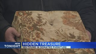 Over $40K found in donated furniture