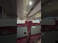 特急やくもの車内 inside the ‘yakumo’ express