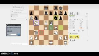 ChessBot in advisor mode at lichess