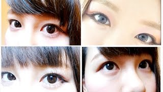 ❤My contact lens collection 6款隱形眼鏡分享❤ | ☺Phoebe Cheng ☻