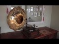 Gramophone playing 