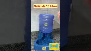 Bebedouro Automático Para Cachorros e Gatos Com Galão de 10 Litros