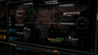 Hud Sound Effects & Futuristic Animation | No-copyright Interface and Hacker Screen Design
