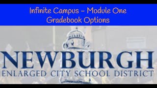 IC Module 1 - Gradebook Options