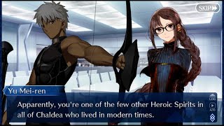 Fate/Grand Order part 1097: Yu Mei-ren's Interlude: An Afternoon in Chaldea with Yu Mei-ren