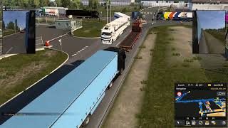 TruckersMP | Guy runs a red and sits on horn like its my fault.