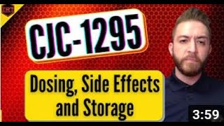 CJC1295 dosing, administration, and side effects