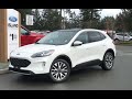 2020 Ford Escape Titanium Hybrid AWD Review | island Ford