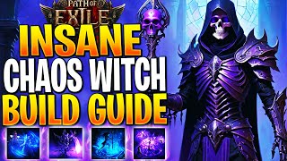 INFINITE DPS ENDGAME CHAOS WITCH BUILD! Path of Exile 2 Witch Build Guide