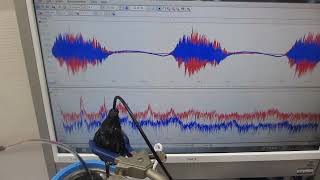 メガヘルツのスイープ発振を追加した、超音波洗浄器（42kHz　26W）の音圧測定実験