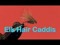 Beginner's Fly Tying Series - Easy Dry Flies: the Elk Hair Caddis
