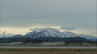 定点タイムラプス0219@柏崎市15:59~16:48(夕暮れの黒姫山)☆polaris