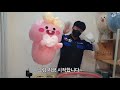 하트품은 어치피솜사탕 apeach cottoncandy