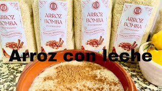 Arroz de calasparra con leche