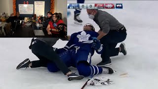 John Tavares INSANE NHL Injury! | Reaction