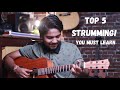 Top 5 strumming patterns |sandeep mehra