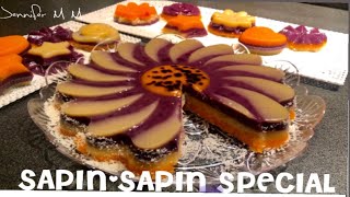 ORIGINAL RECIPE / SAPIN-SAPIN SPECIAL WITH 3 NATURAL FLAVORS: UBE HALAYA- MACAPUNO- LANGKA