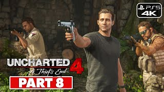Uncharted 4 Remastered PS5 | Walkthrough Gameplay Part 8 (FULL GAME) - No commentary