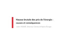 Hausse brutale des prix de l’énergie : causes et conséquences