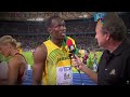 Usain Bolt's 9 58  the night he obliterated the 100m world record   NBC Sports   YouTube and 1 more