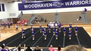 Woodhaven Middle School Competitive Cheer 1/30/15