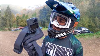 Probando GOPROMAX en PURE RIDING BIKEPARK con mi YT Capra - Bienvenido Aguado