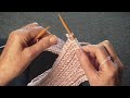 mistake rib stitch