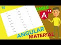 🔴 Angular 11 Tutorial || Table Angular Material  || Ujjwal Technical Tips