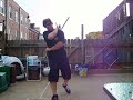 san setsu kon 3 section nunchucks one move at a time