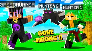 MINECRAFT SPEEDRUNNER VS HUNTERS🔥