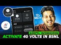 how to activate VoLTE in bsnl 4g sim 🤩 | BSNL internet not working during call