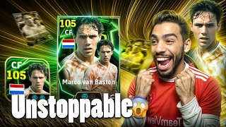 VAN BASTEN 105 GAMEPLAY REVIEW 🔥 UNBELIEVABLE FINISHERS 🥶 EFOOTBALL 25 MOBILE