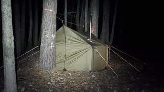 Overnight at Yates Place in a One Tigris hot tent.