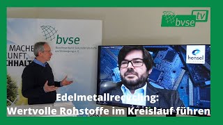 Edelmetallrecycling: Wertvolle Rohstoffe im Kreislauf führen - Ein Praxisbeispiel