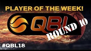 QBL 2018 Round 10 Player of the Week, Obi Kyei from Logan Thunder