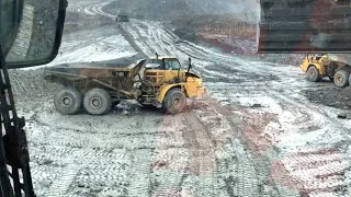 Drifting a 40 Ton Dump Truck