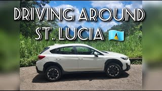 Driving in St. Lucia | Around the Island of St. Lucia | St. Lucia Roads