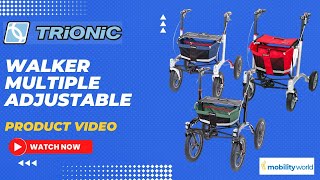 Mobility World Ltd UK - Trionic Walker Multiple adjustable