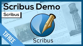 Scribus Demo | Free Desktop Publishing (Adobe Indesign Alternative)
