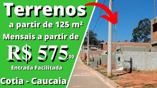 [ URGENTE ]  Terrenos a Venda em Cotia  - Caucaia do Alto ( PRONTOS PARA CONSTRUIR )