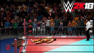 【WWE2K18】 【Vader R I P】ベイダー VS 小橋 建太 VS 三沢 光晴 トリプルスレッドマッチ